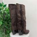 stivale con frange desert